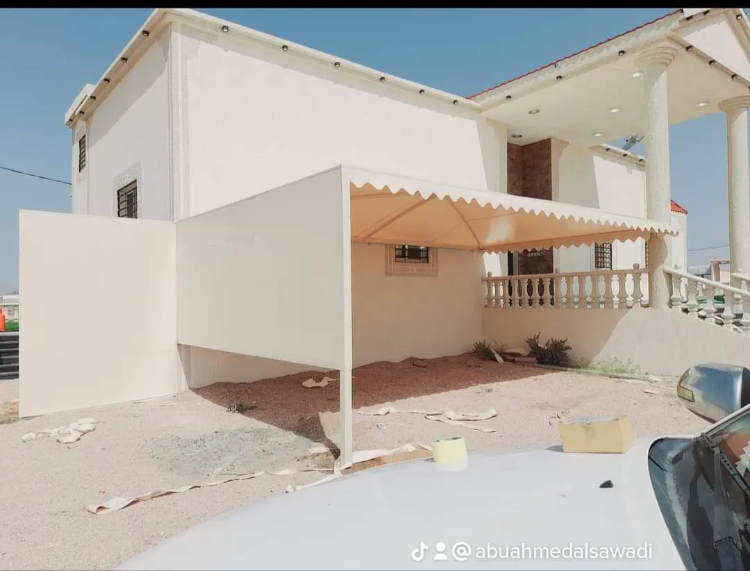 مظلات PVC و مظلات البولي إيثيلين ابها