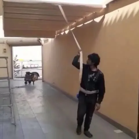 مظلات متحركة يدوي تركيب في خميس مشيط