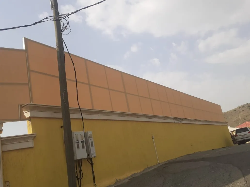 تركيب ساتر على الجدار سواتر جدارية ابها وخميس مشيط