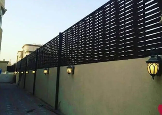 سواتر خشبية وبلاستيكية تركيب خميس مشيط