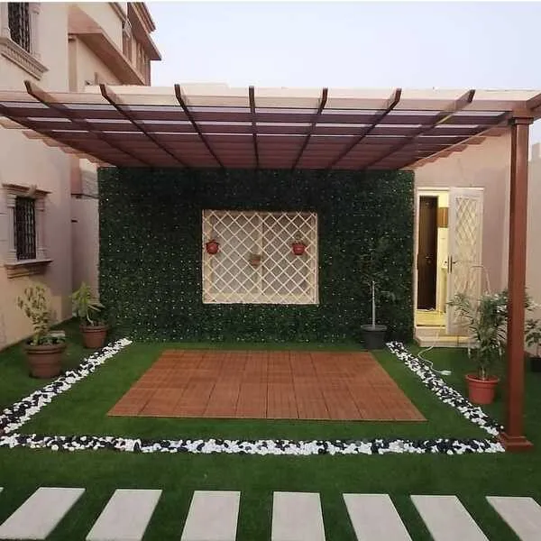 جلسات حدائق خارجيه للفلل مع تنسيق حدائق في خميس مشيط