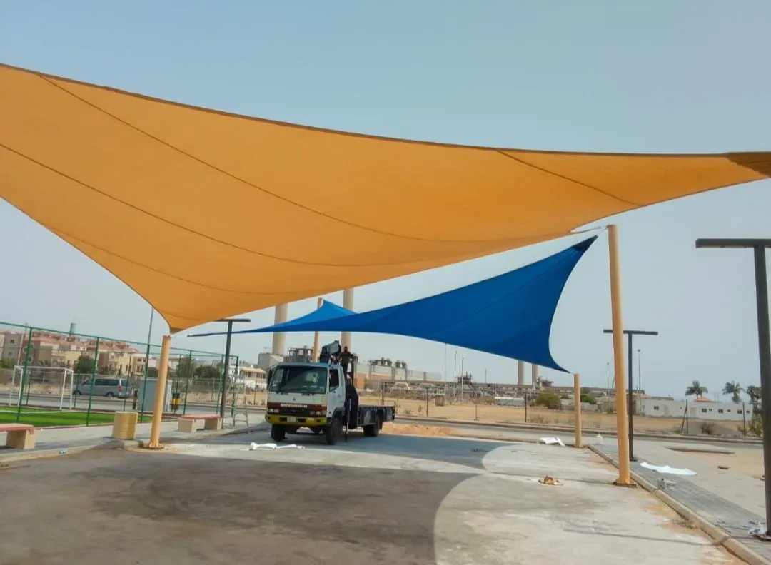 تركيب مظلات شد إنشائي تركيب في خميس مشيط