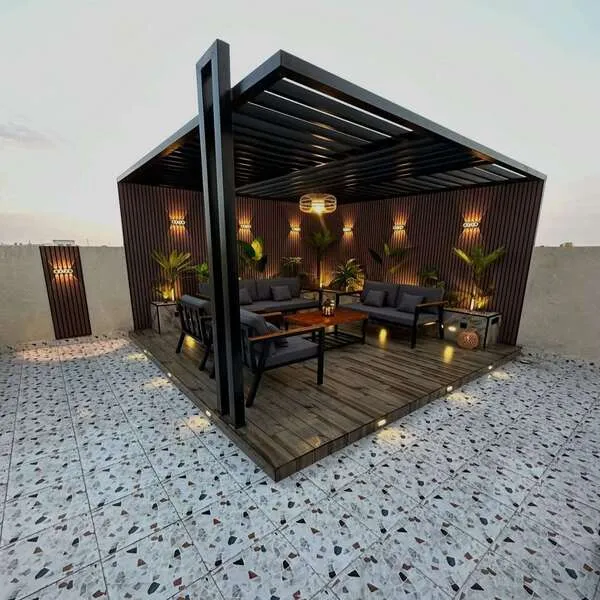 تركيب مظلات اسطح المنازل في الجنوب ابها والخميس