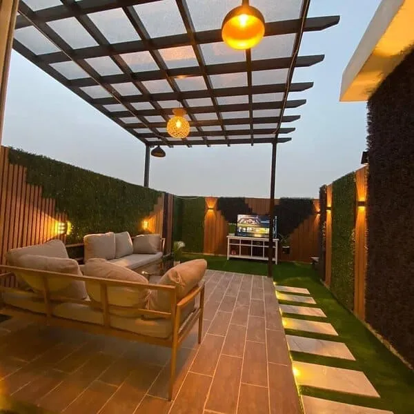 تركيب مظلات اسطح المنازل في الجنوب ابها والخميس