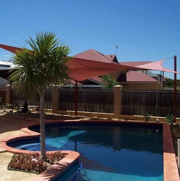 مظلات شراعية للمساحات المفتوحة تركيب في ابها