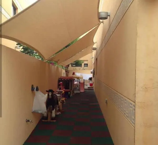 مظلات شراعية للمساحات المفتوحة تركيب في ابها