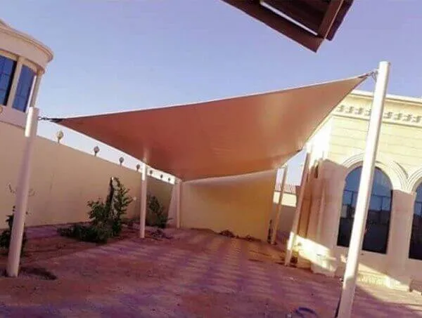 مظلات شراعية للمساحات المفتوحة تركيب في ابها