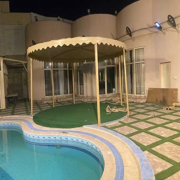 مظلات حدائق قماش تركيب وتفصيل في ابها 2026