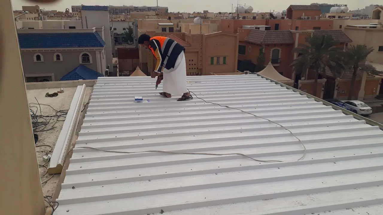 تركيب سقف ساندوتش بانل خميس مشيط