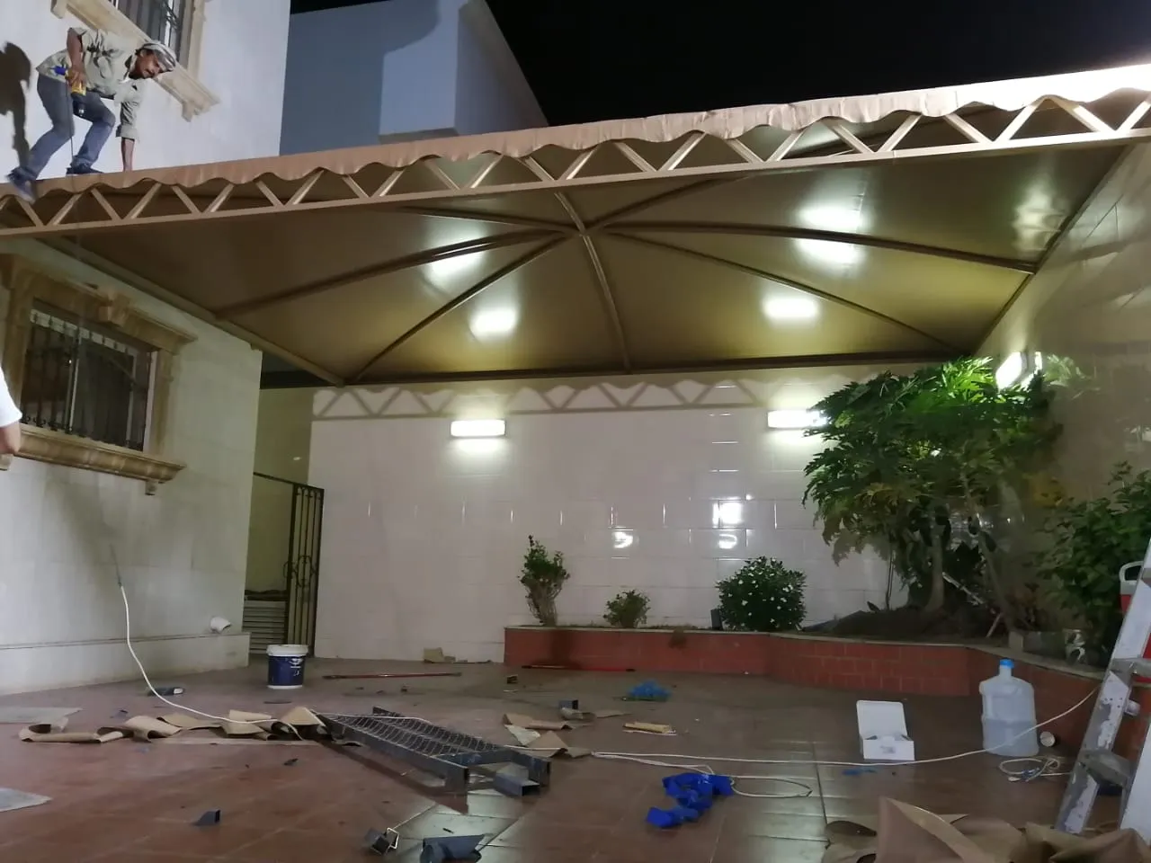 مظلات حي الرصراص خميس مشيط