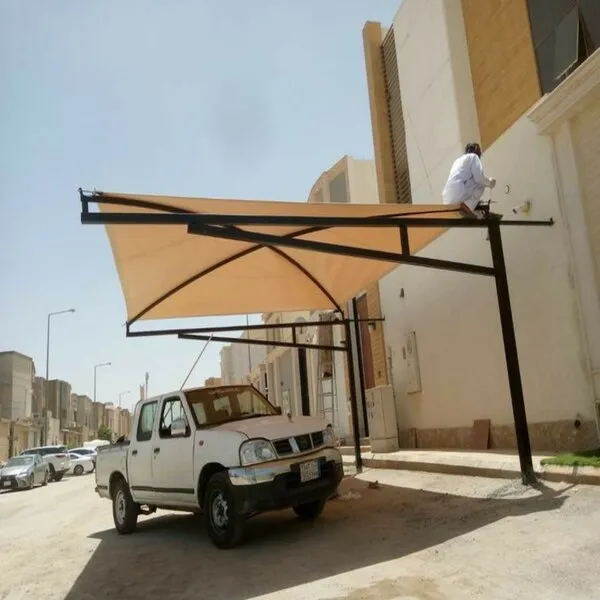 مظلات قماش للمواقف خميس مشيط | تفصيل وتركيب مظلات سيارات