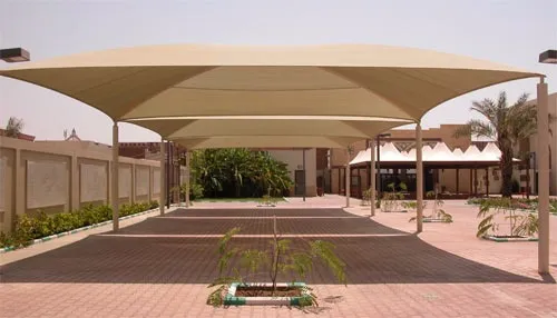 تركيب مظلات في خيبر الجنوب