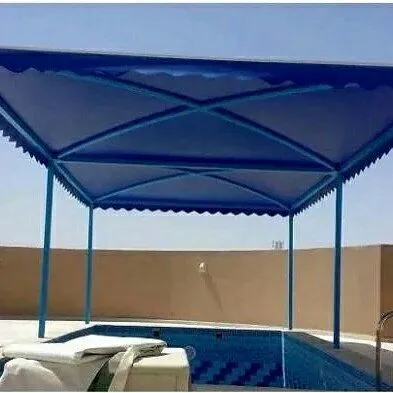 تركيب مظلات في خيبر الجنوب