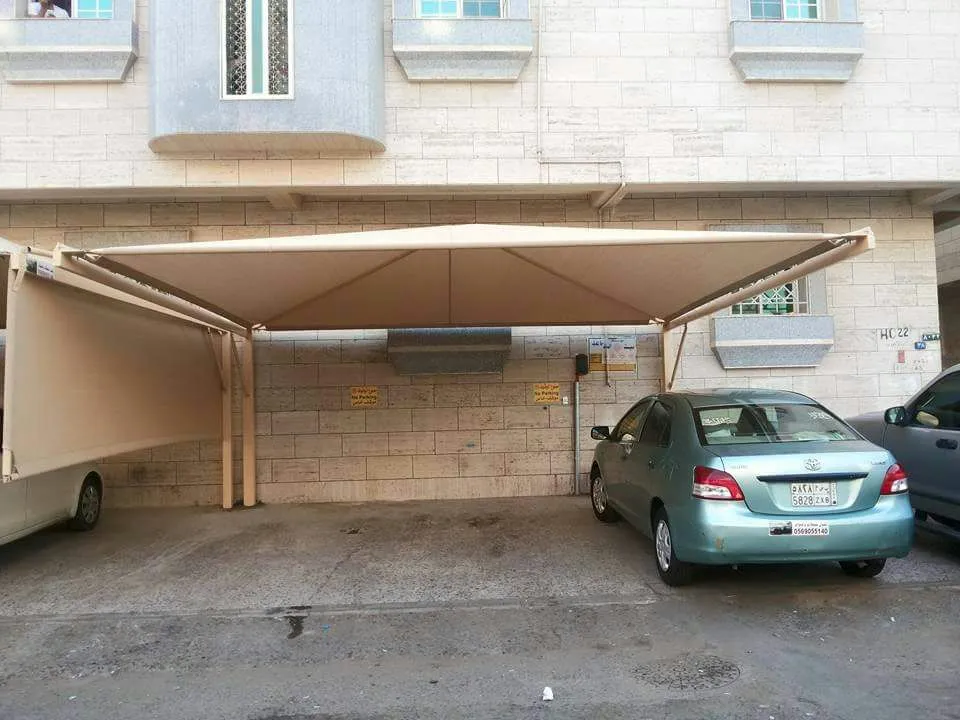 تركيب مظلات في خيبر الجنوب