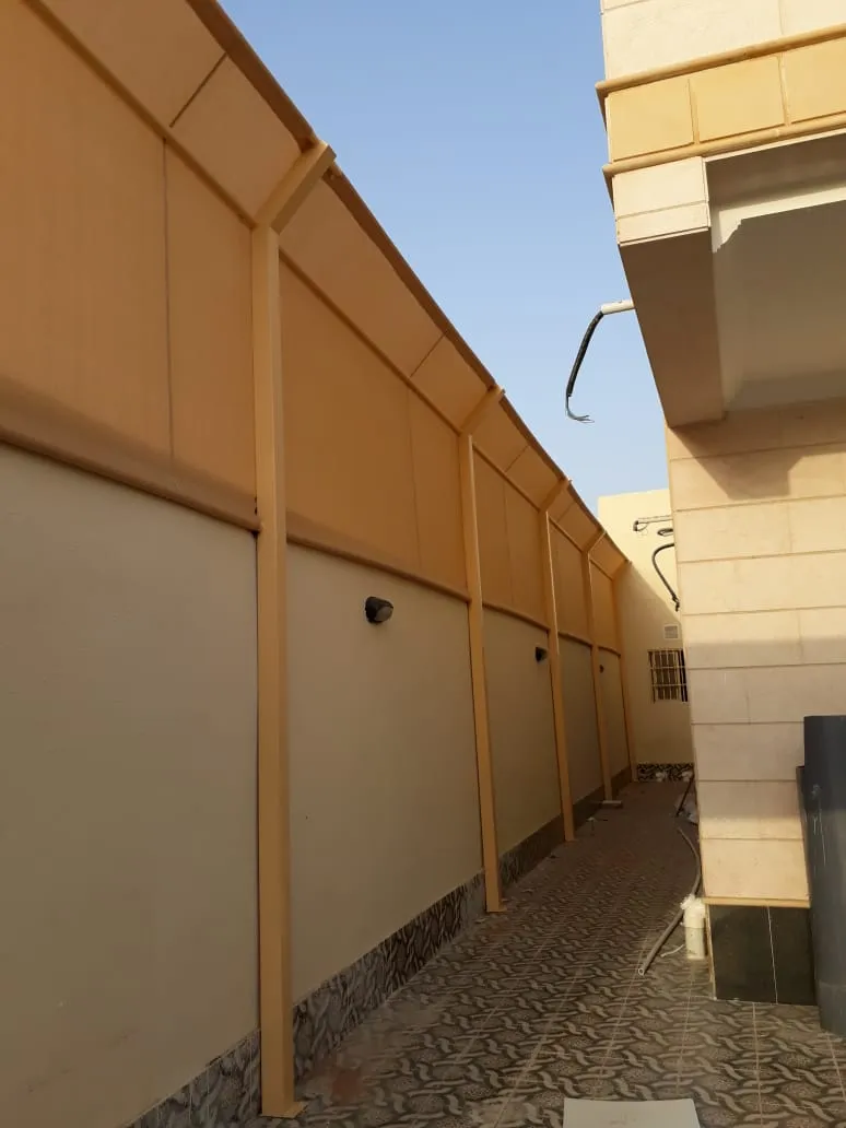 تركيب مظلات في خيبر الجنوب