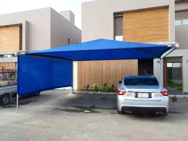 تركيب مظلات في خيبر الجنوب