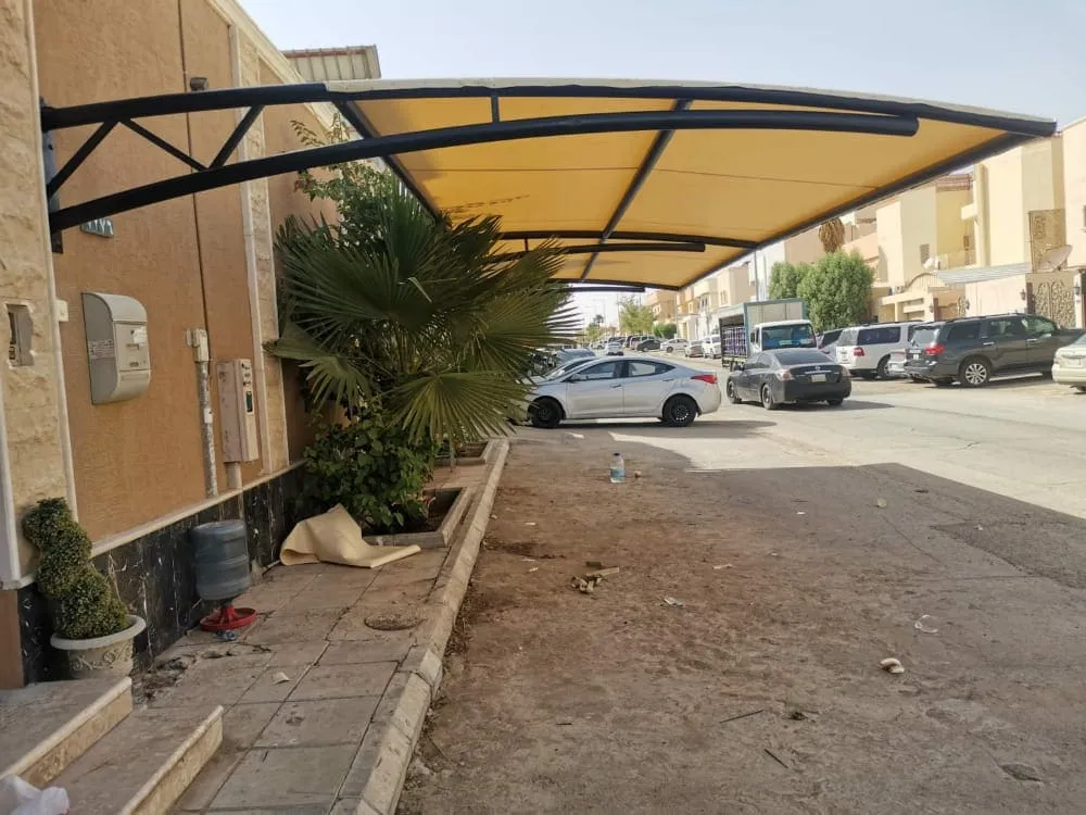 مظلات سيارات خميس مشيط وأبها | تفصيل وتركيب مظلات سيارات